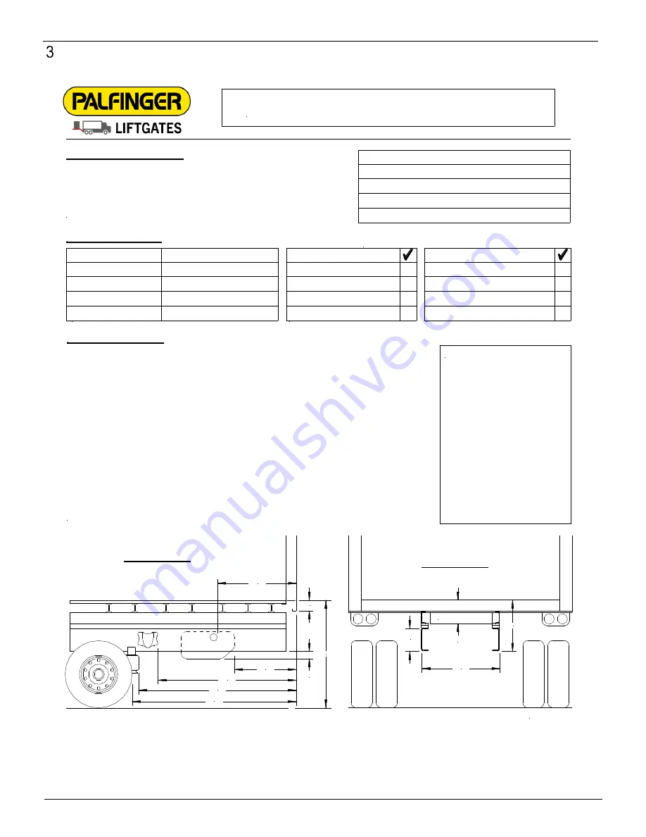 Palfinger ILK 22 Installation Manual & Check-Off Sheet Download Page 8