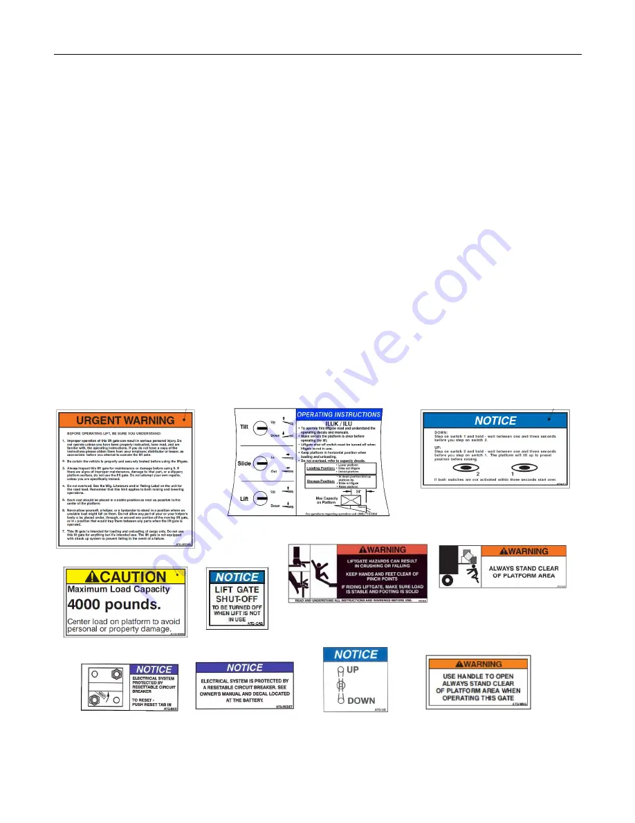 Palfinger ILU Under Slider 50 Owner'S Manual Download Page 21