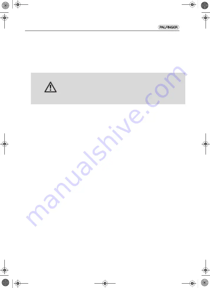 Palfinger MBB C 1000 S Operating Instructions Manual Download Page 42