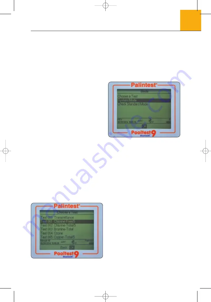 palintest Pooltest 9 Bluetooth Скачать руководство пользователя страница 7
