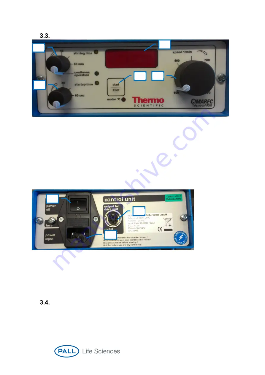 Pall Jet Mixer Instructions For Use Manual Download Page 7