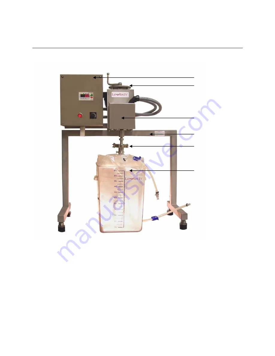 Pall WandMixer RDUA003A Operator'S Manual Download Page 8