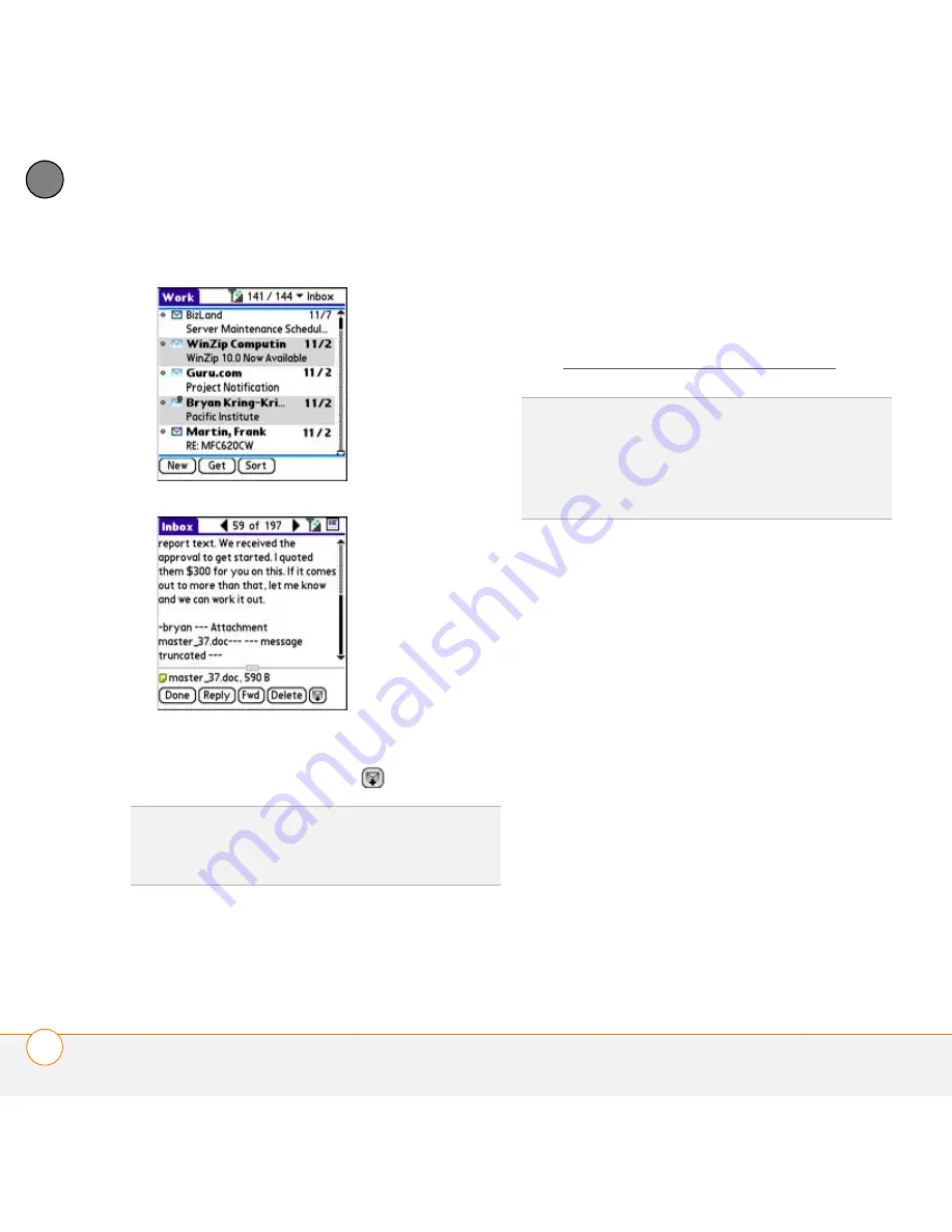 Palm 1049NA - Treo 680 Smartphone 64 MB User Manual Download Page 94