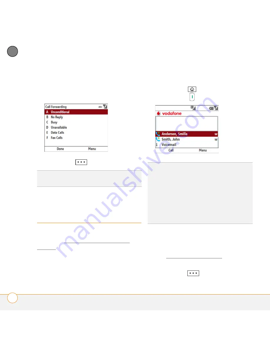 Palm 500V - Treo Smartphone 150 MB User Manual Download Page 56