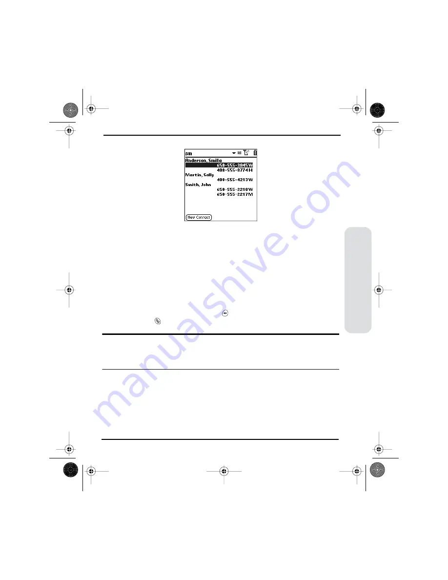 Palm 600 User Manual Download Page 51