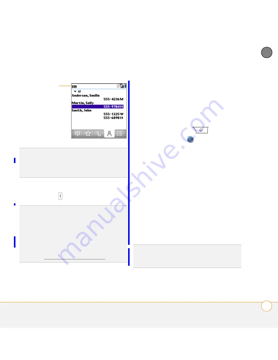 Palm Centro 690 User Manual Download Page 53