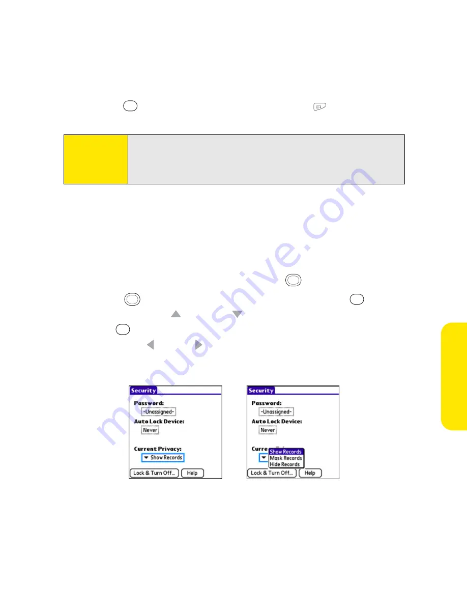 Palm Centro User Manual Download Page 55