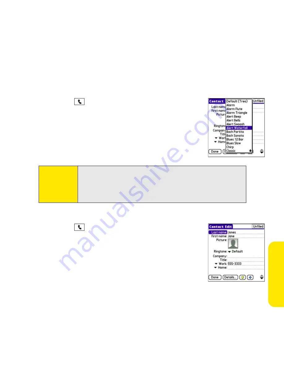 Palm Centro User Manual Download Page 99