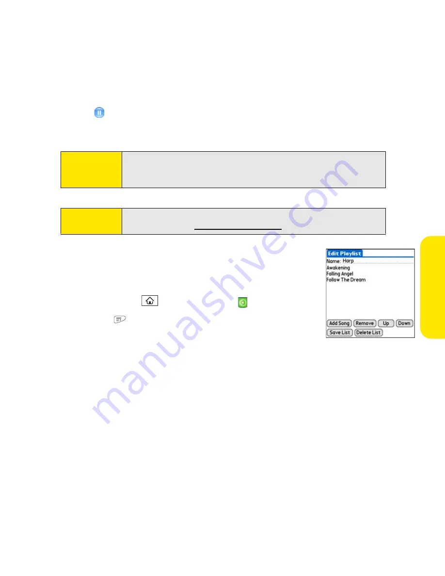 Palm Centro User Manual Download Page 217