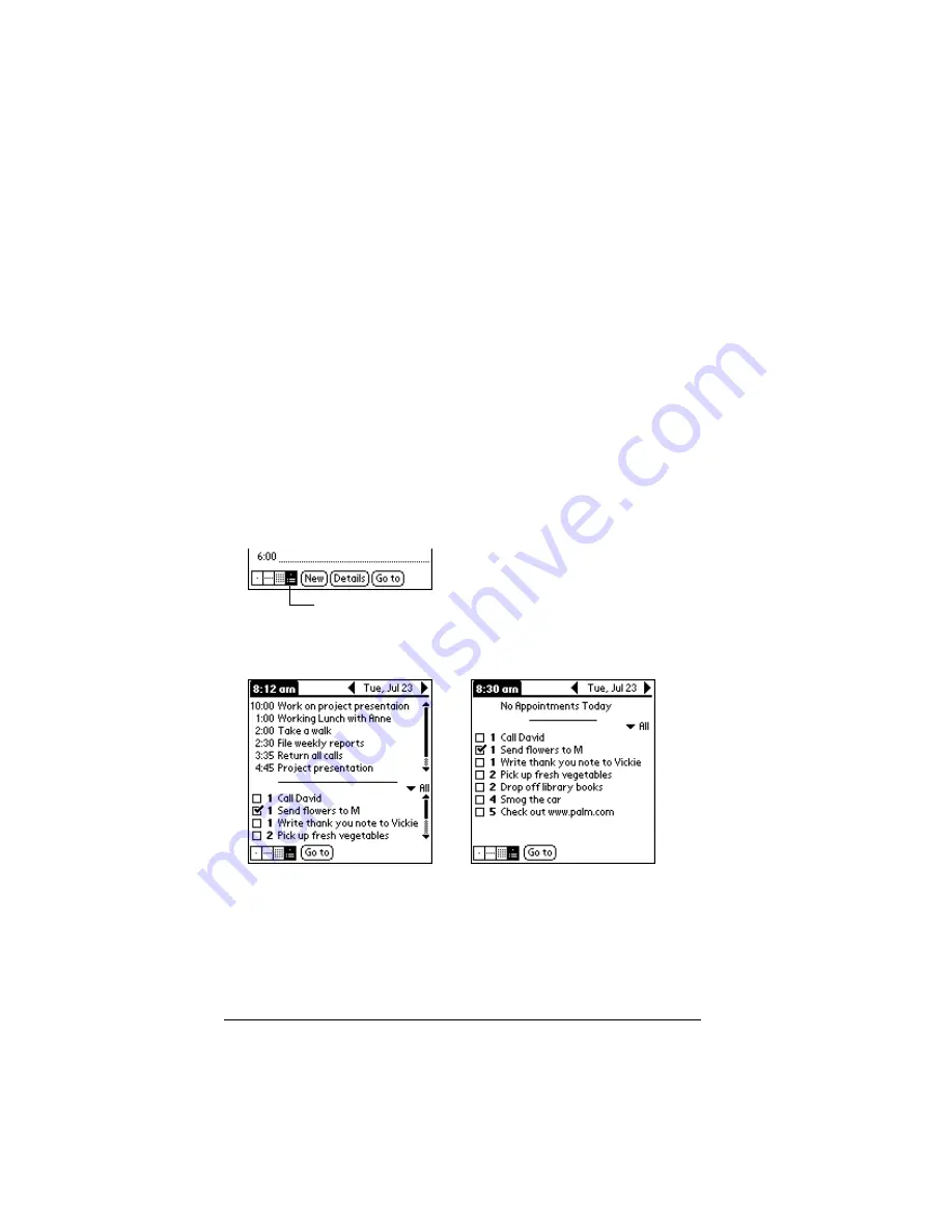 Palm M100 - OS 3.5 16 MHz Handbook Download Page 99