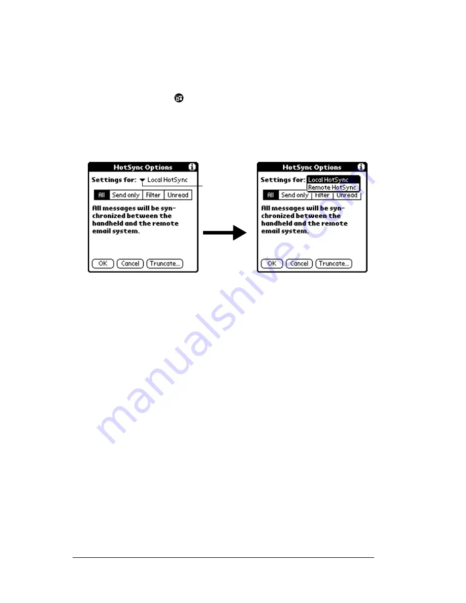 Palm m500 Series Handbook Download Page 170