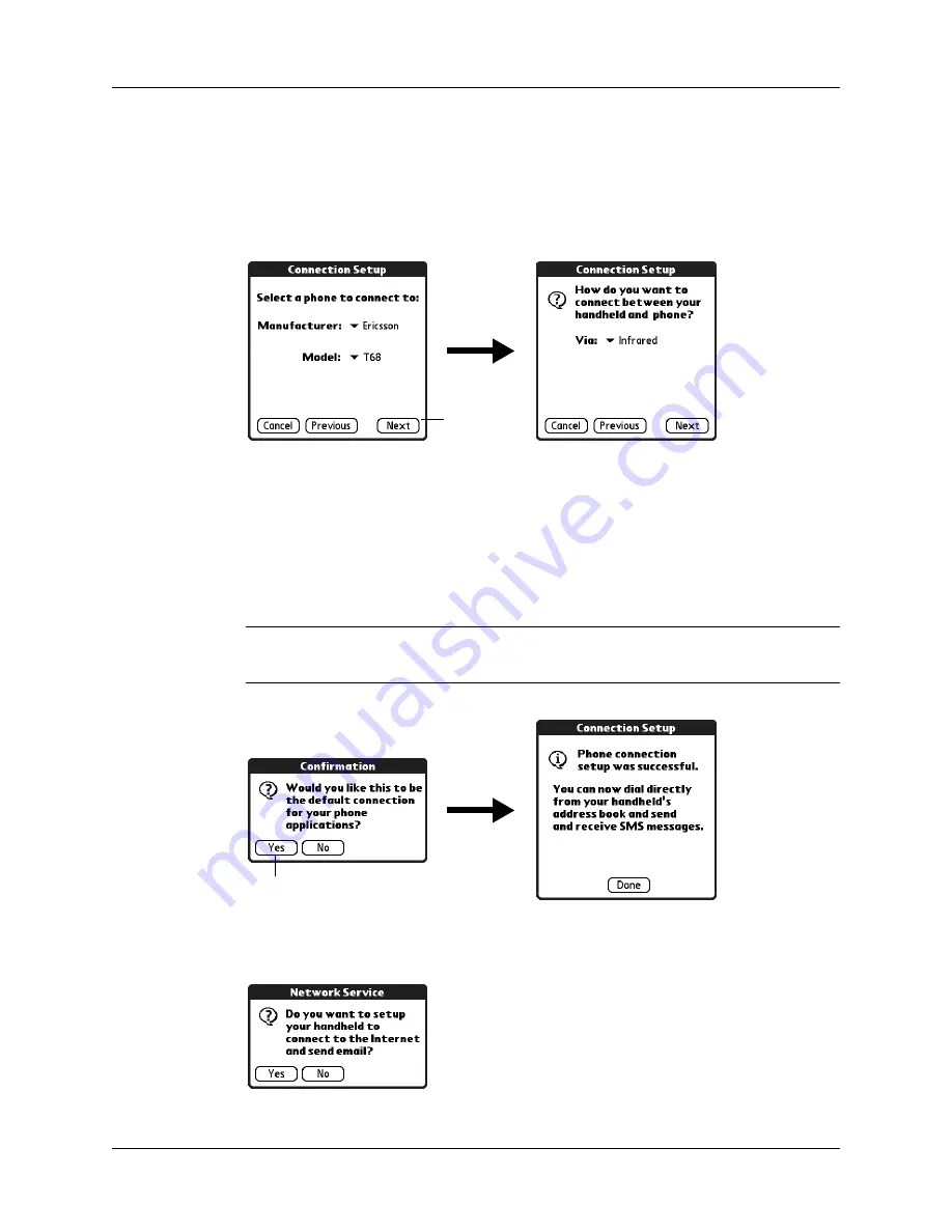 Palm Phone Link Handbook Handbook Download Page 10