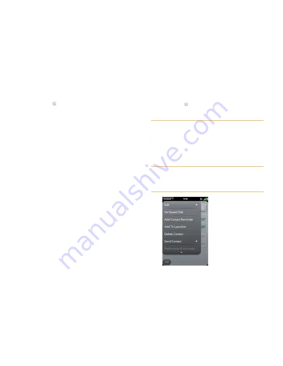 Palm Pre Pre Plus User Manual Download Page 94