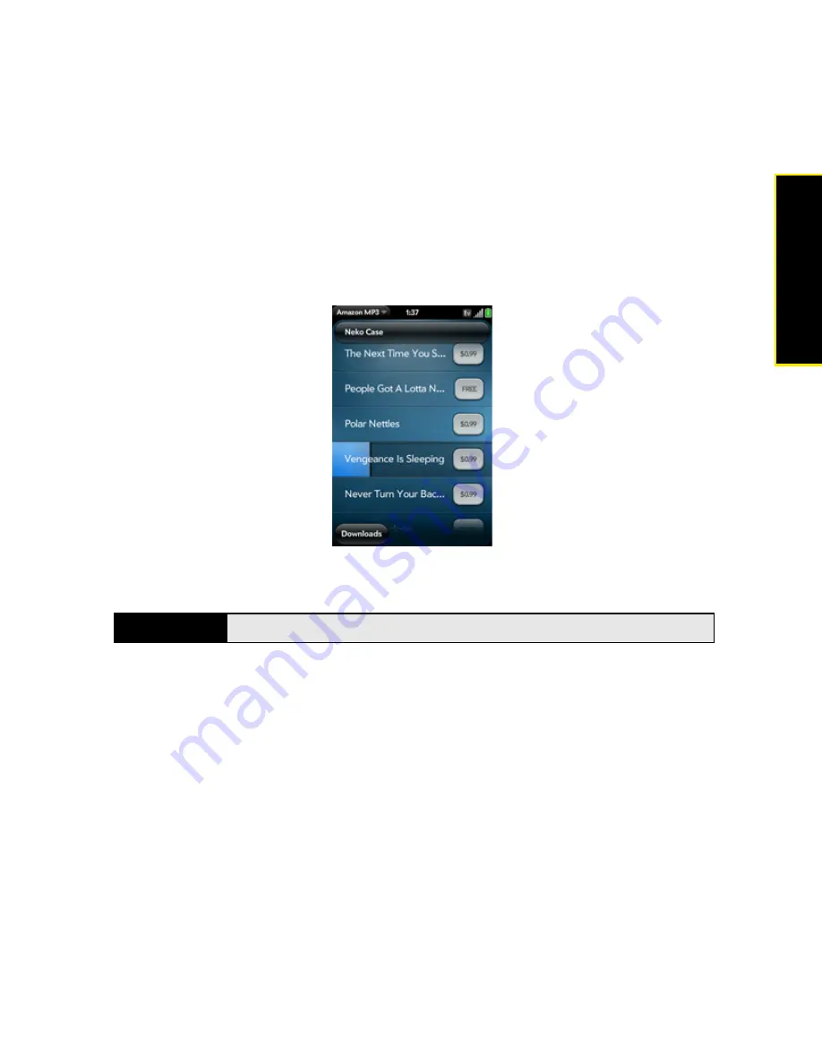 Palm Pre User Manual Download Page 151