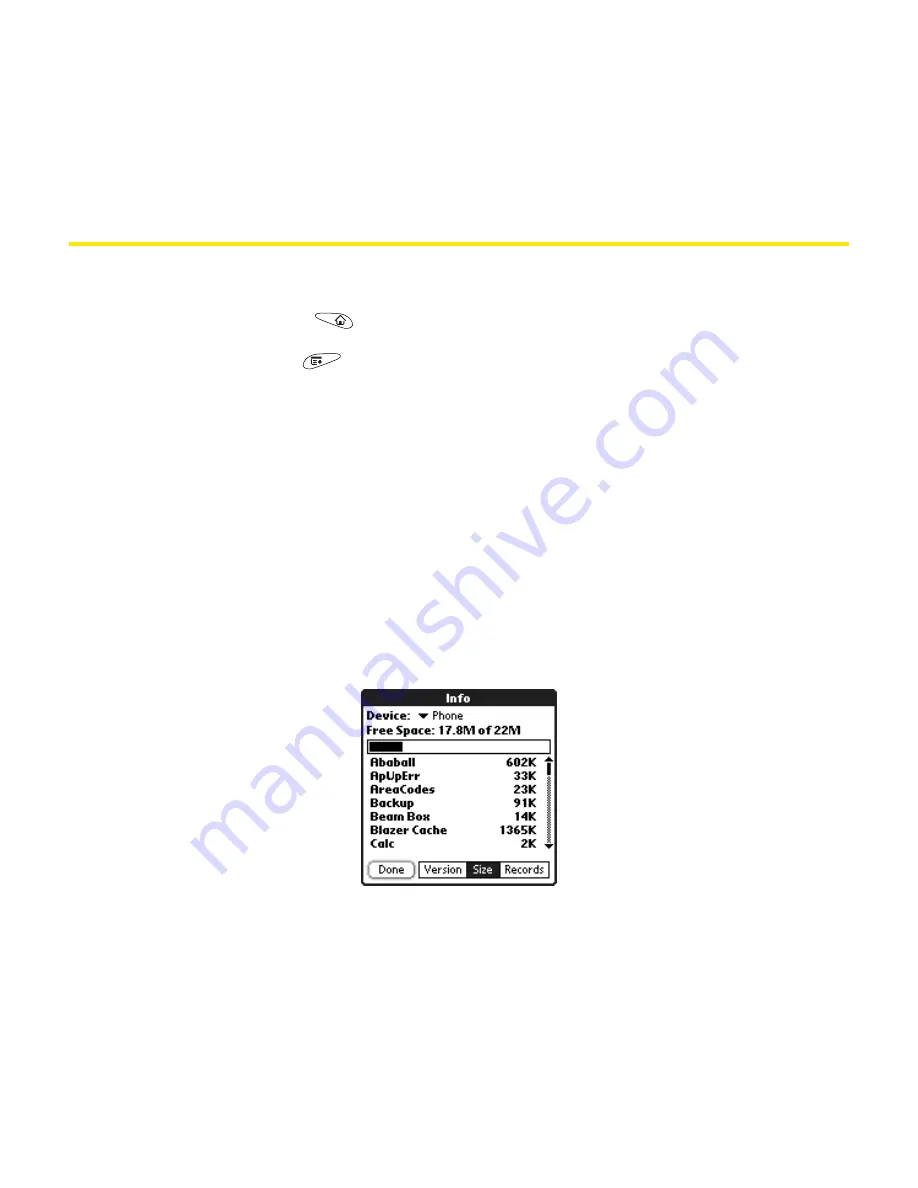 Palm Treo 650 User Manual Download Page 144