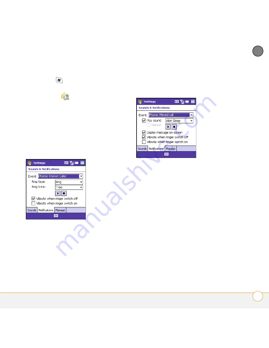 Palm Treo 700VVX User Manual Download Page 65