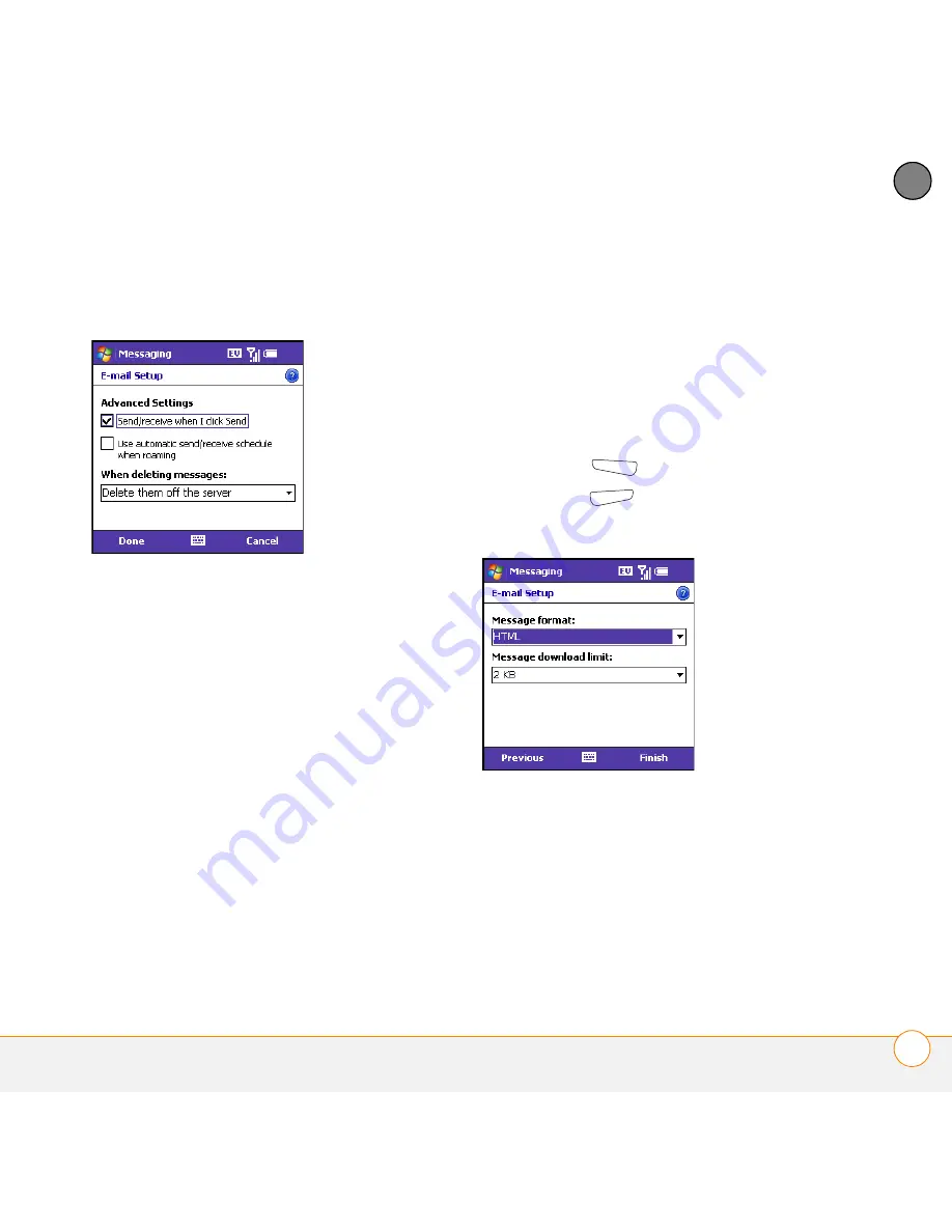 Palm Treo 700VVX User Manual Download Page 129