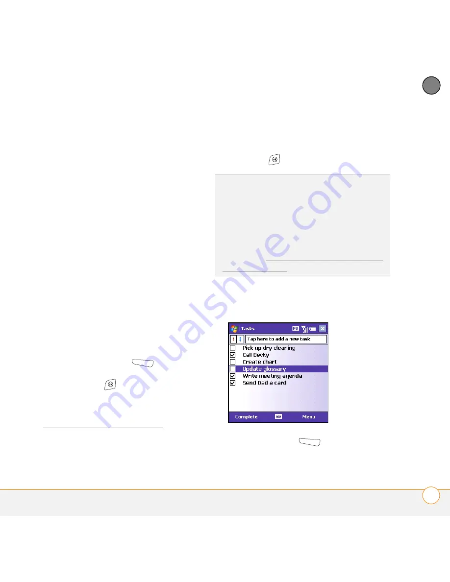 Palm Treo 700VVX User Manual Download Page 193