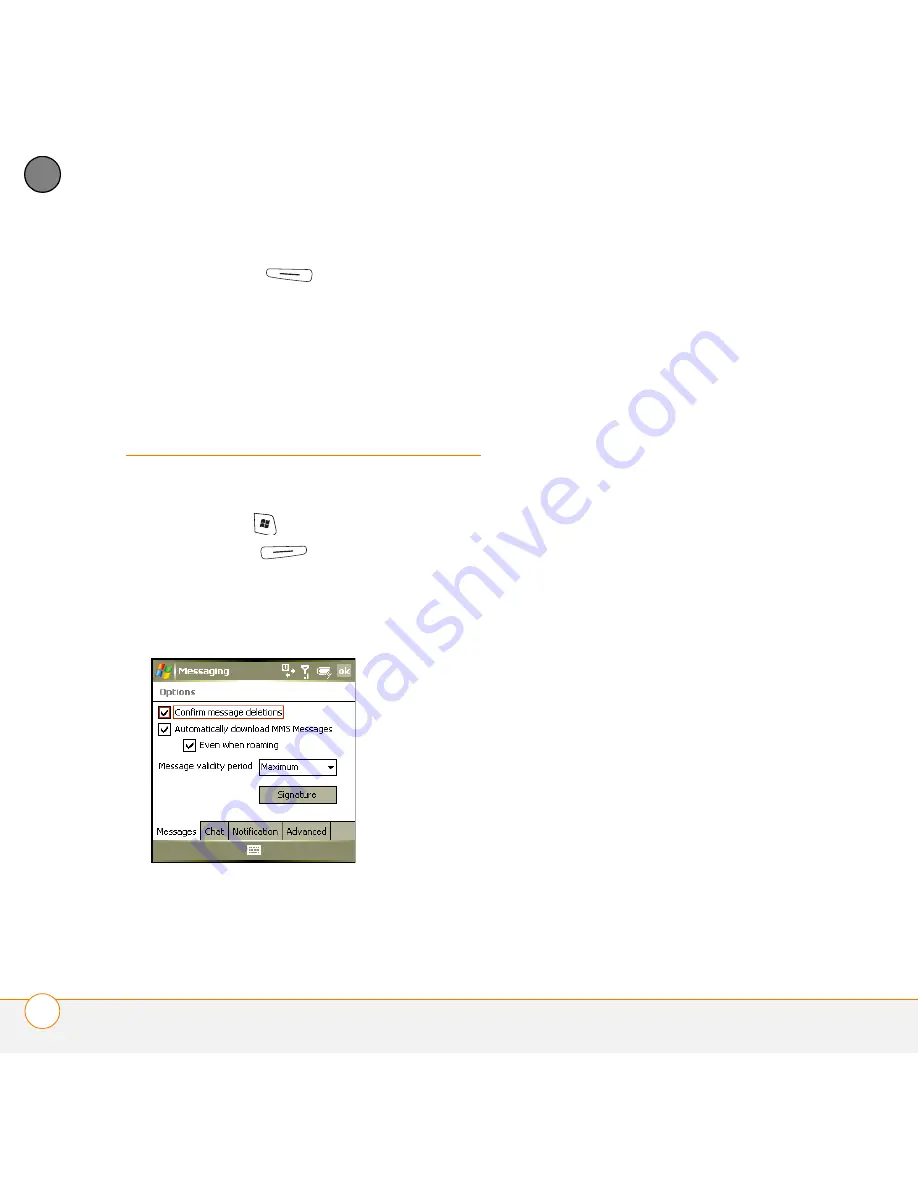 Palm Treo 750v User Manual Download Page 118