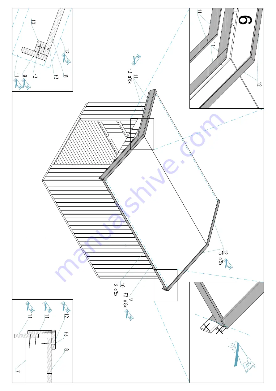 Palmako ELB18-2734 Installation Manual Download Page 13