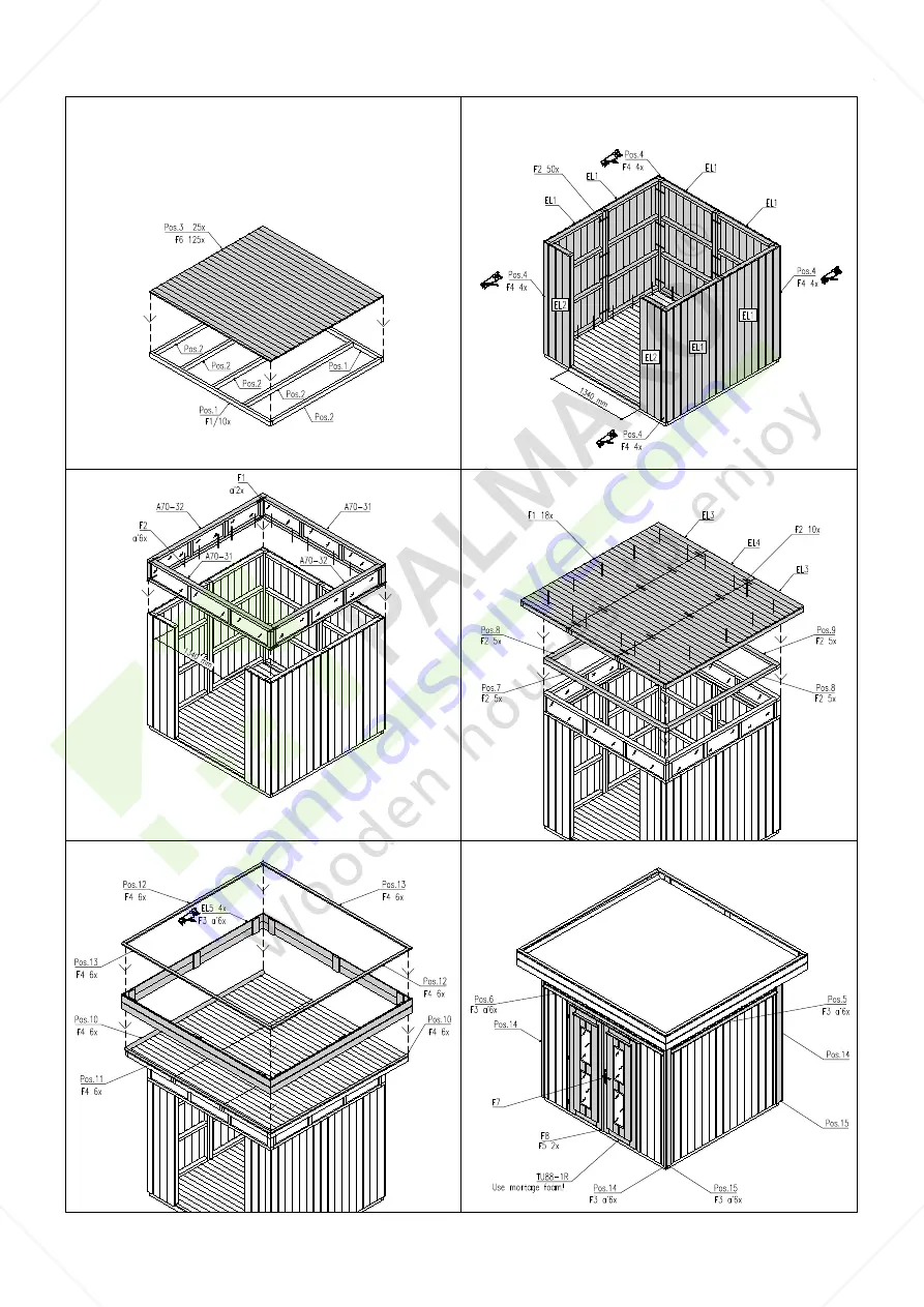 Palmako ELBC18-2322 Instruction Manual Download Page 22