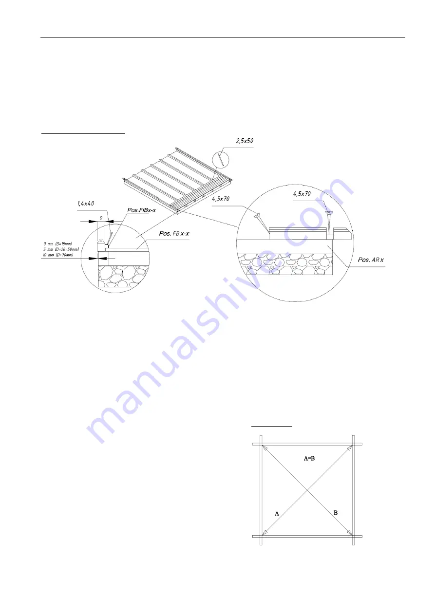 Palmako Extension LA28-1624 Installation Manual Download Page 16