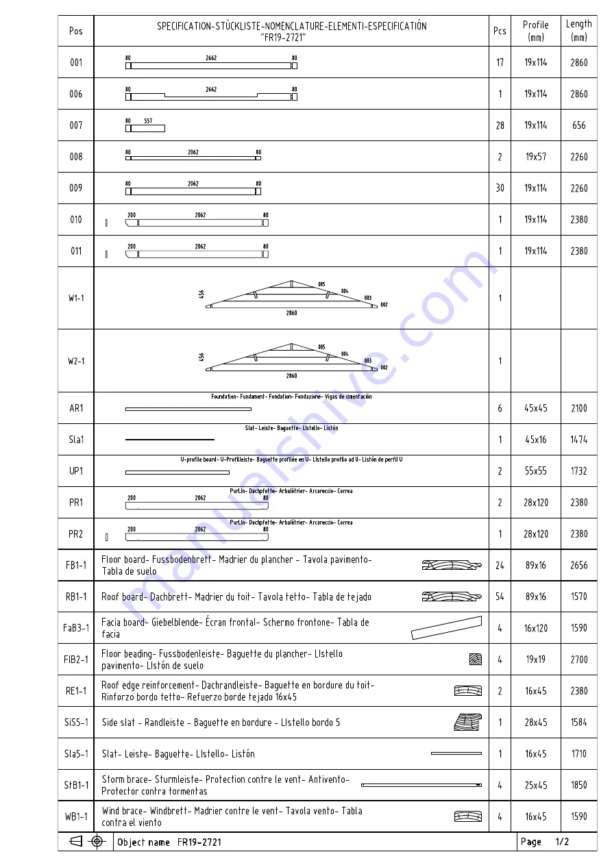 Palmako FR19-272 Installation Manual Download Page 6