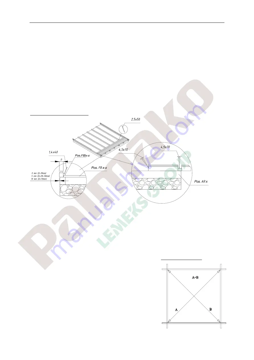 Palmako FRAB28-4126 Installation Manual Download Page 7