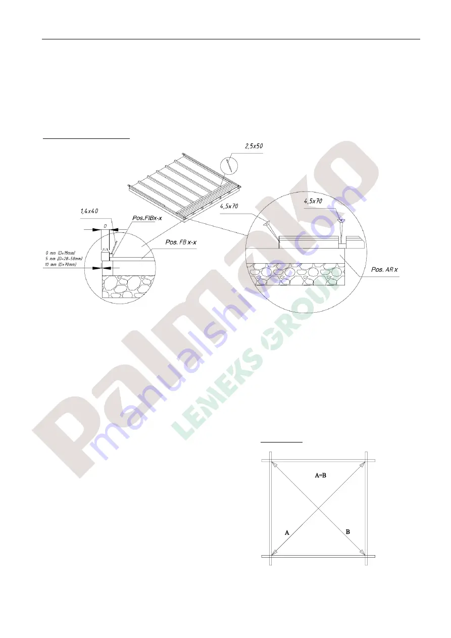 Palmako FRAB28-4126 Installation Manual Download Page 15