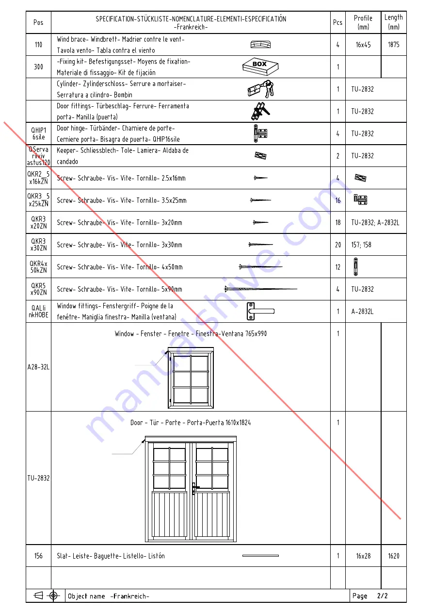 Palmako FRF28-3535-1 Manual Download Page 13