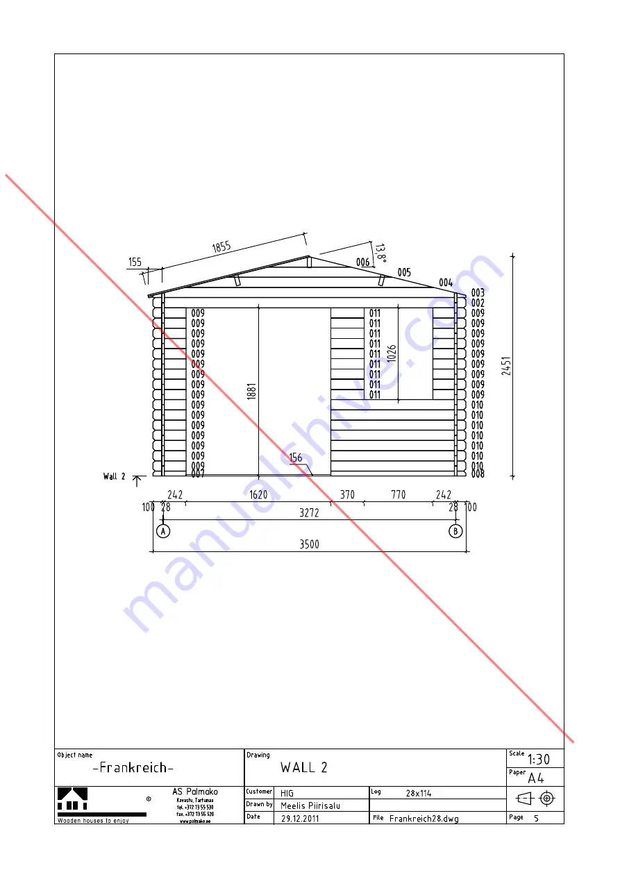 Palmako FRF28-3535-1 Manual Download Page 17