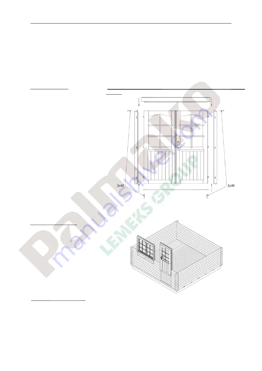 Palmako FRF28-3829 Installation Manual Download Page 33