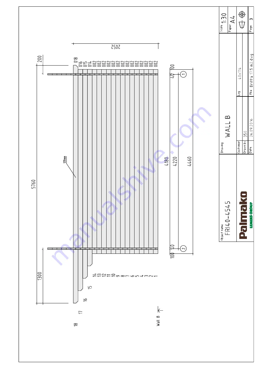 Palmako FRI40-4545 Installation Manual Download Page 59