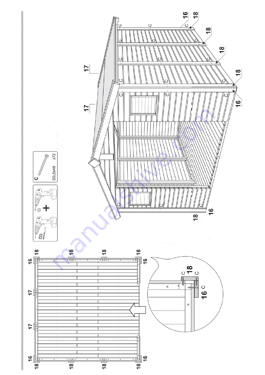 Palmako KRISTEL 7,7 M Installation Manual Download Page 48