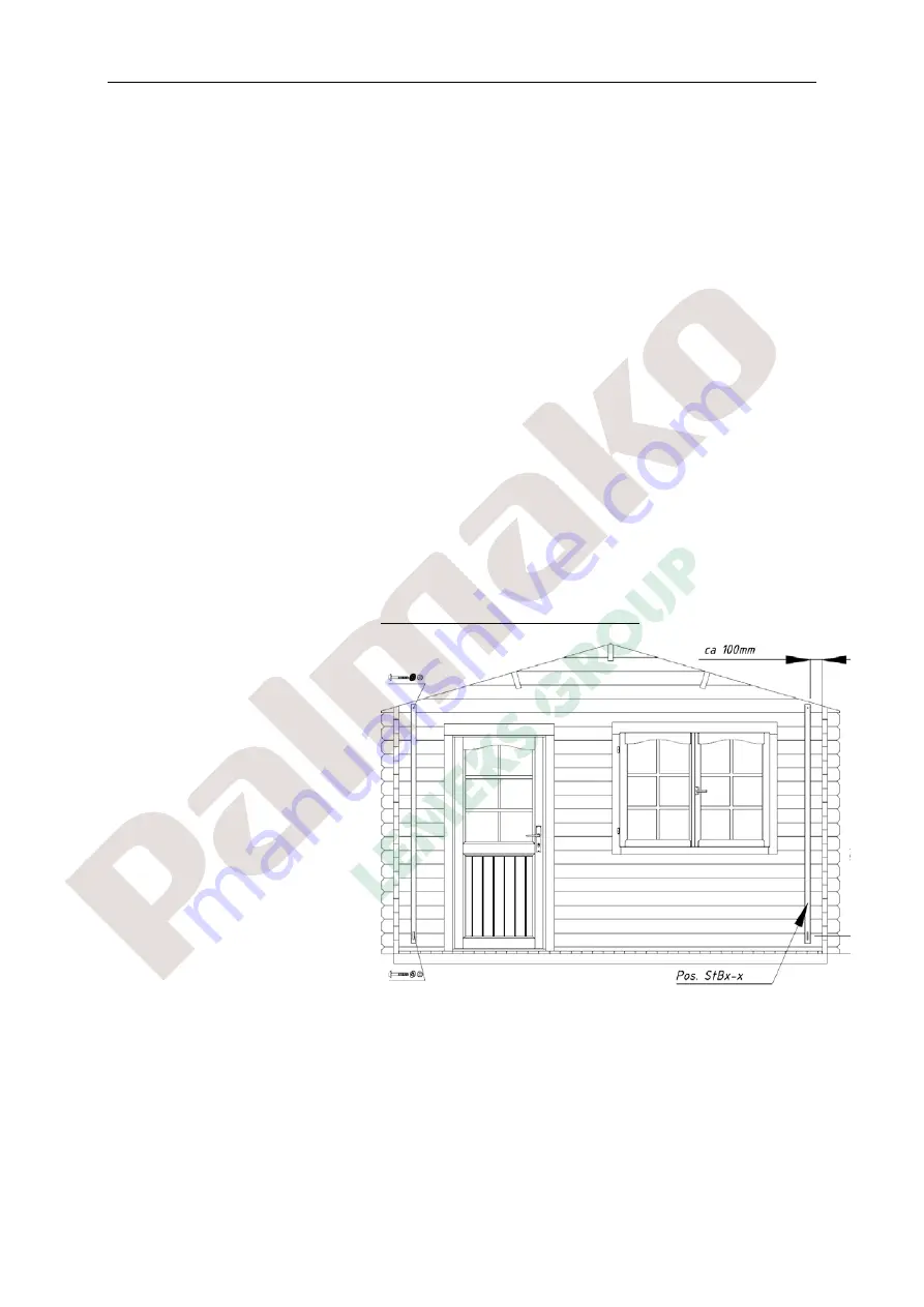 Palmako Lotta Installation Manual Download Page 43