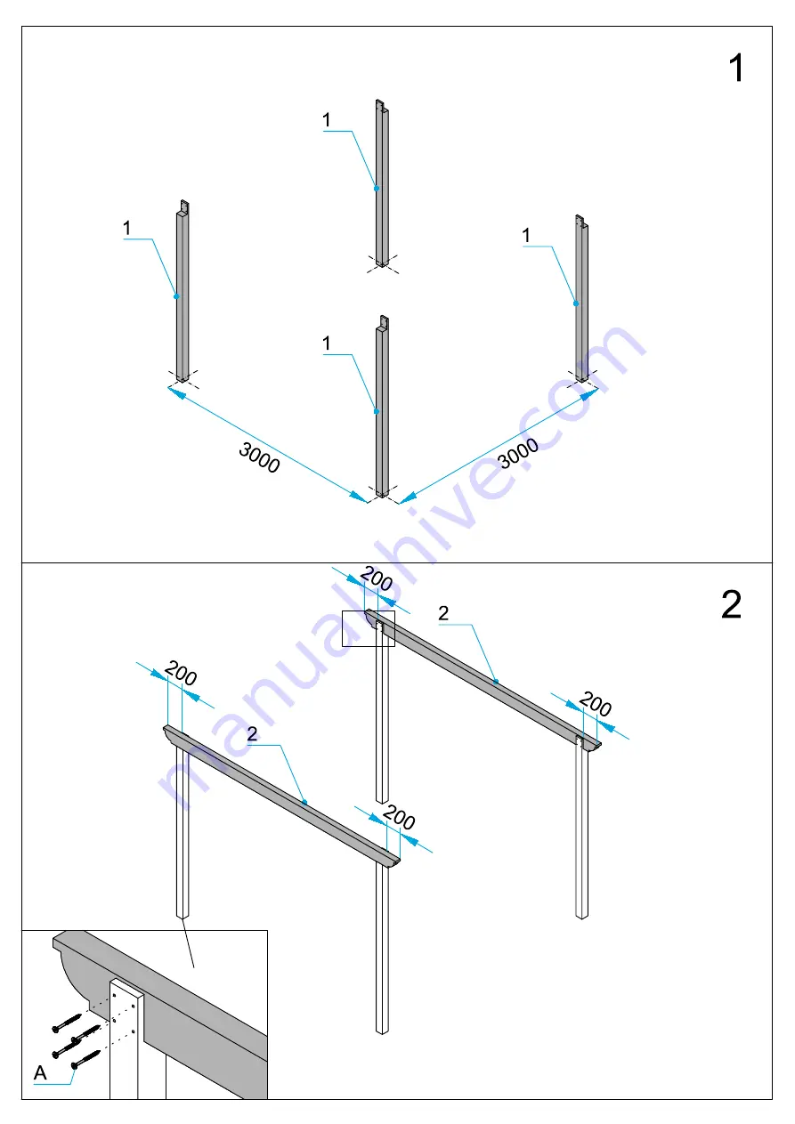 Palmako PA90-3131 Installation Manual Download Page 6