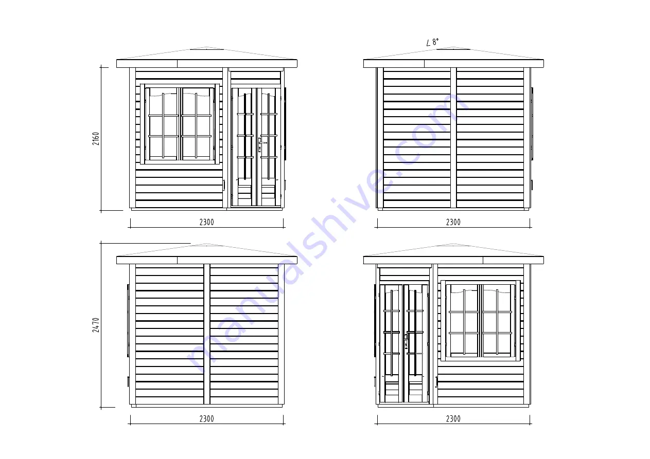 Palmako Pavilion PA28-2323-1 Скачать руководство пользователя страница 11