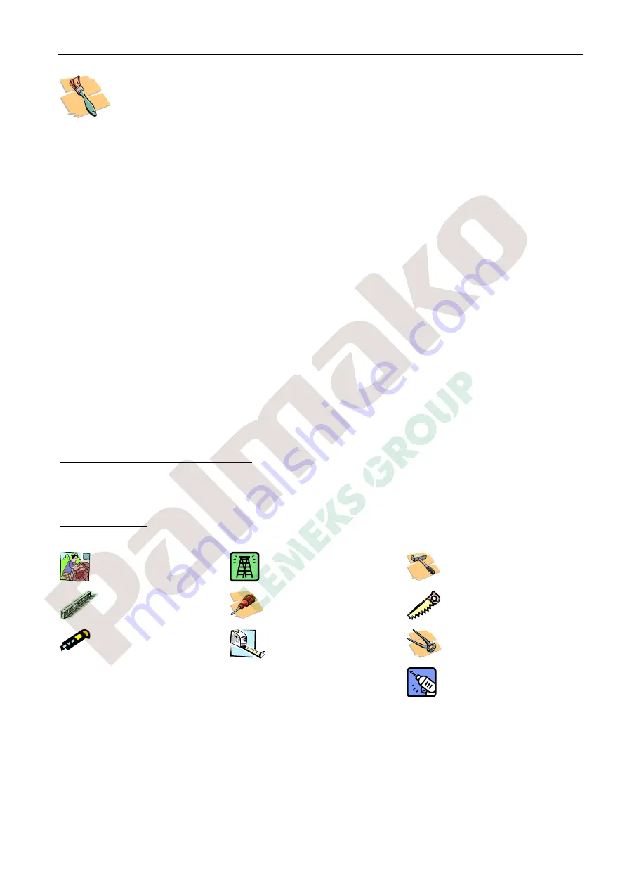 Palmako Sally Installation Manual Download Page 29