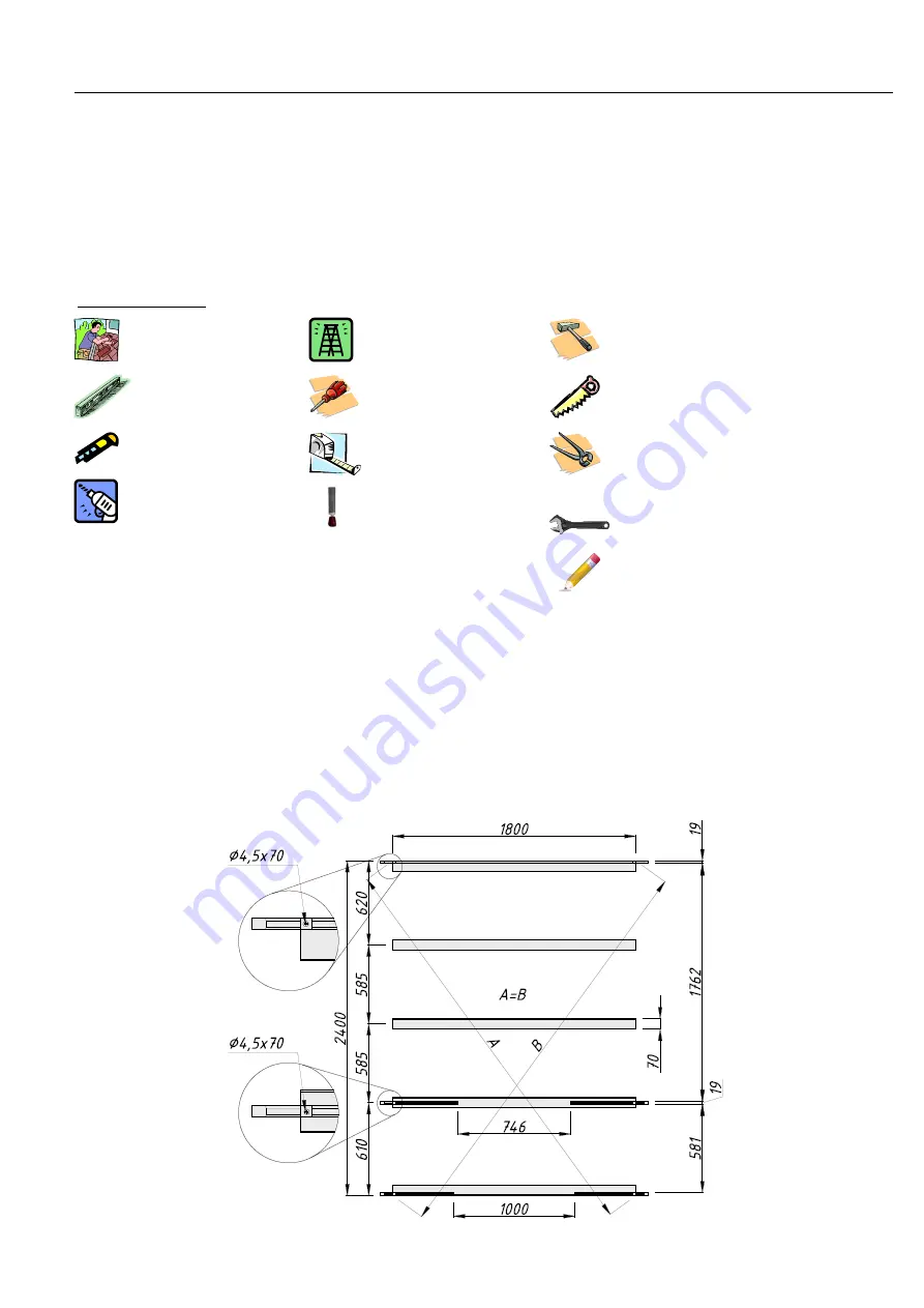 Palmako Stina Assembly, Installation And Maintenance Manual Download Page 35