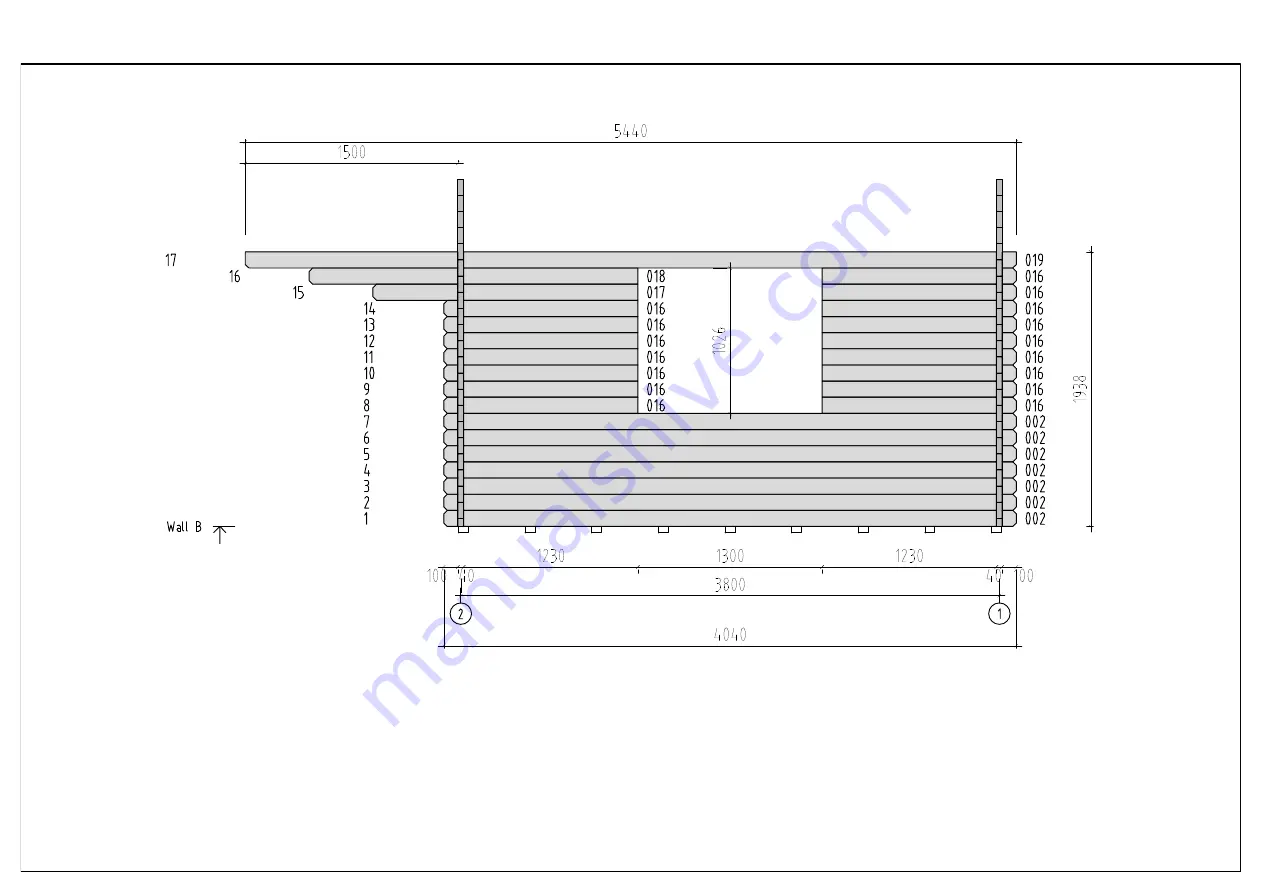 Palmako White Wood FRJ40-4040 Installation Manual Download Page 14