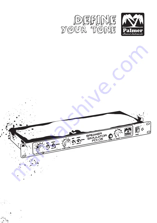 Palmer PDI05 User Manual Download Page 1