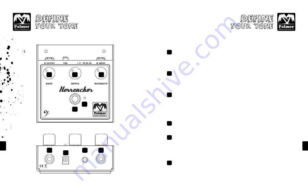 Palmer root effects HERRENCHOR User Manual Download Page 21