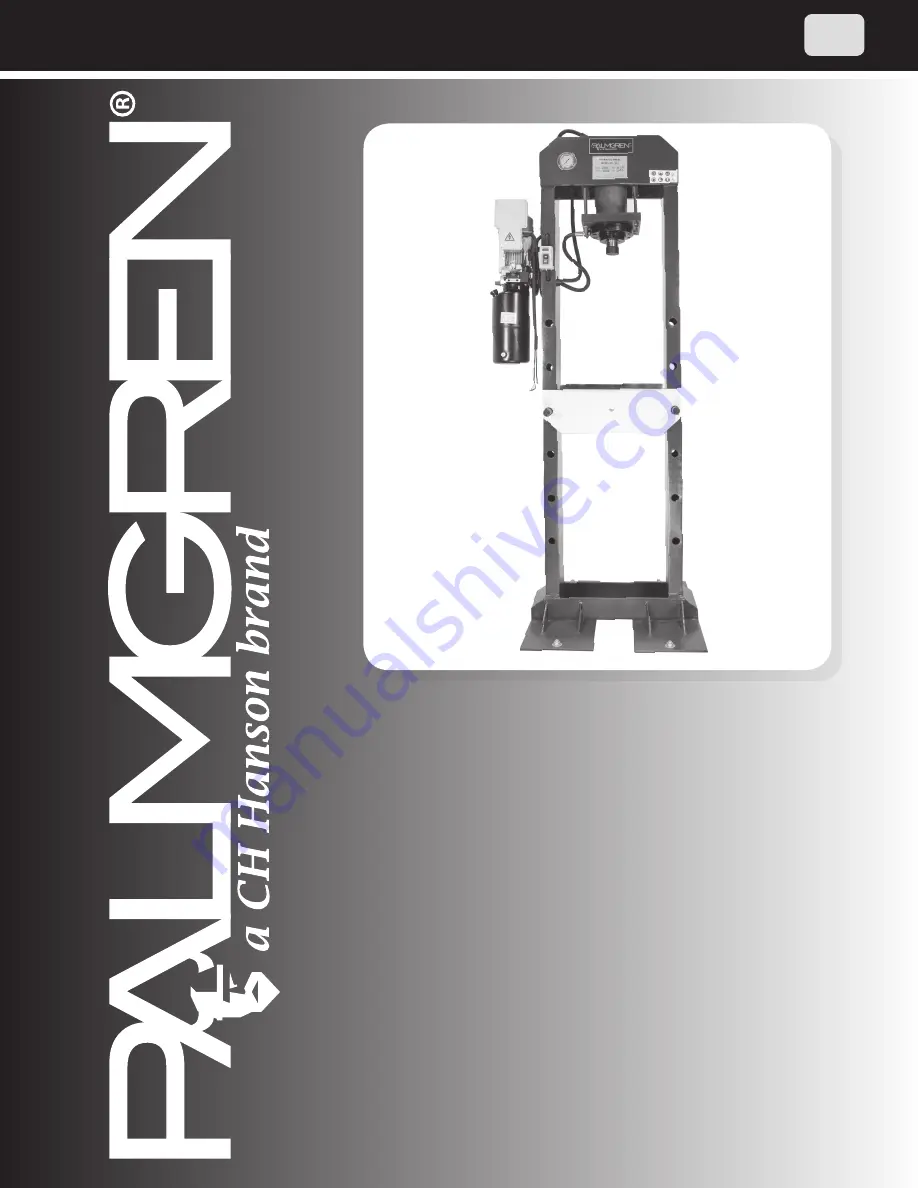 Palmgren 9661614 Operating Instructions & Parts Manual Download Page 1