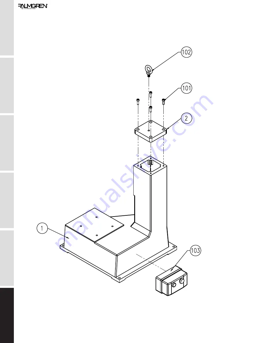 Palmgren 9682122 Operating Instructions & Parts Manual Download Page 12