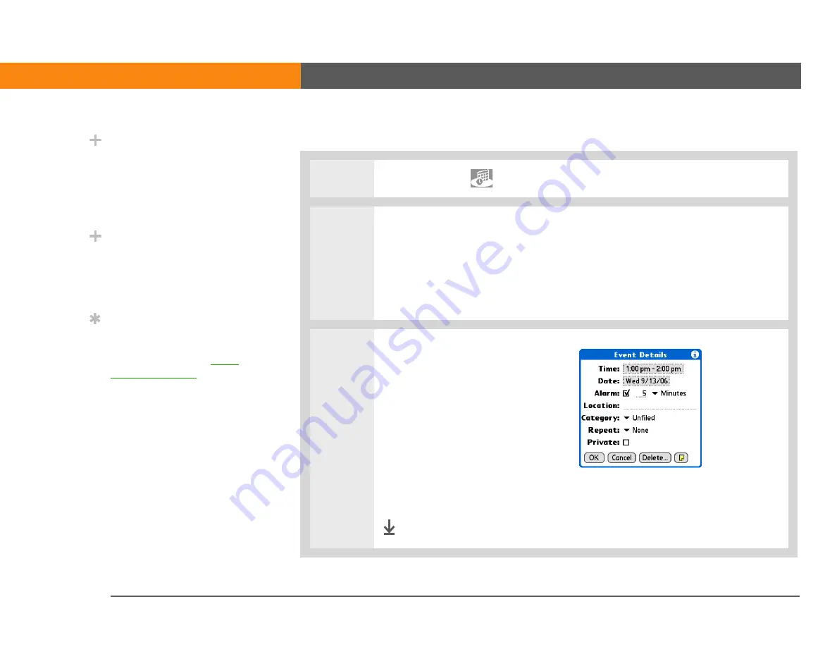 palmOne 1044NA - LifeDrive Mobile Manager User Manual Download Page 99