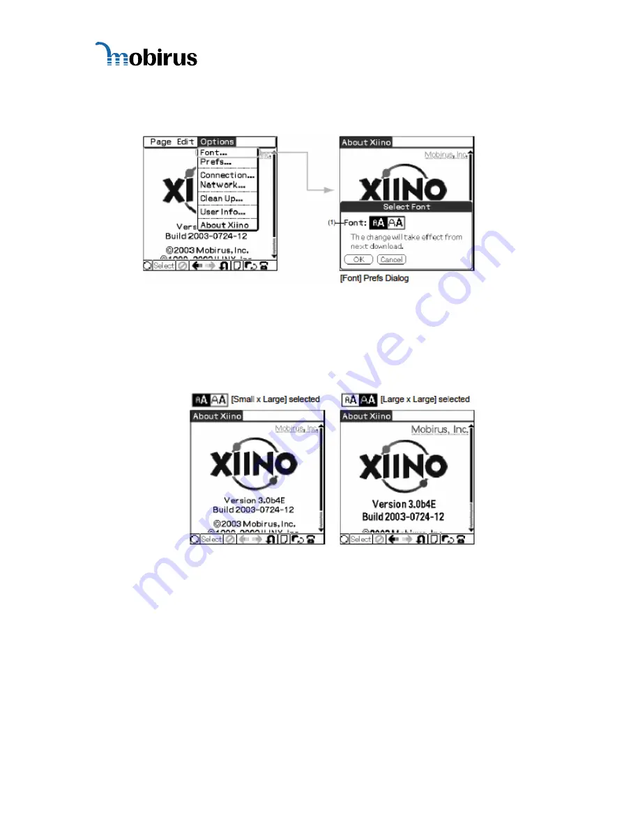 palmOne Xiino 3.4E User Manual Download Page 11