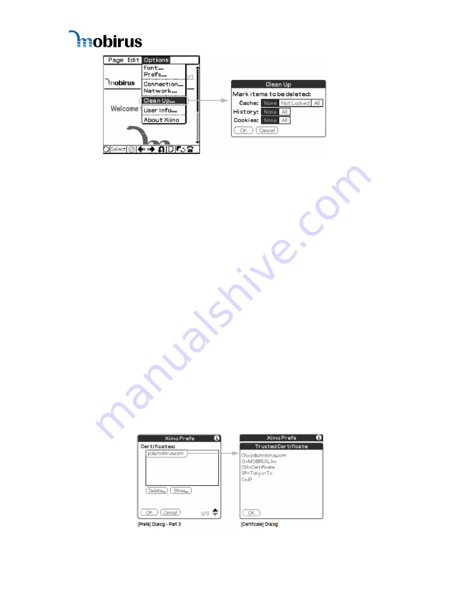 palmOne Xiino 3.4E User Manual Download Page 24