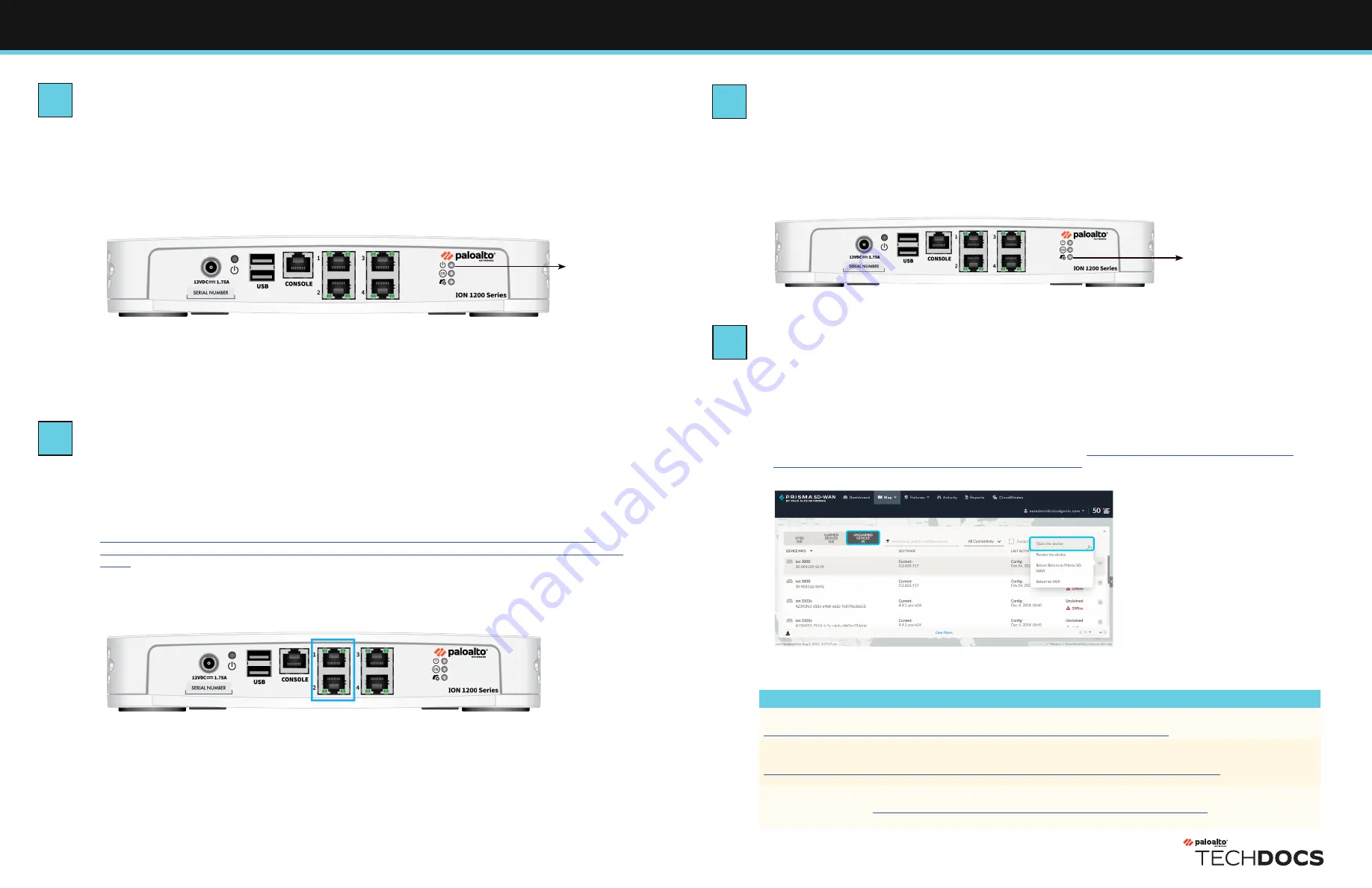 PaloAlto Networks TECHDOCS ION 1200 Скачать руководство пользователя страница 2