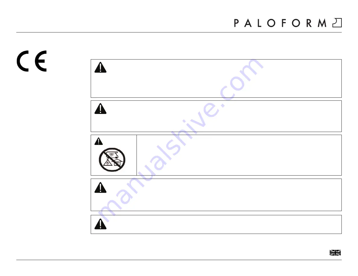 Paloform FOLD 72 Installation & Owner'S Manual Download Page 1