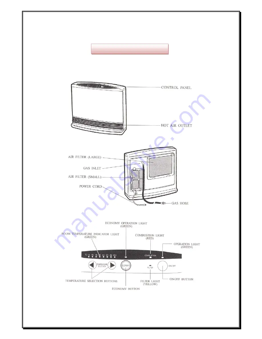 Paloma PG-311F Installation Instructions Manual Download Page 3